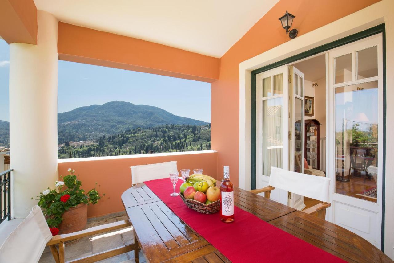 Villa Dorina By Corfuescapes Virós Dış mekan fotoğraf